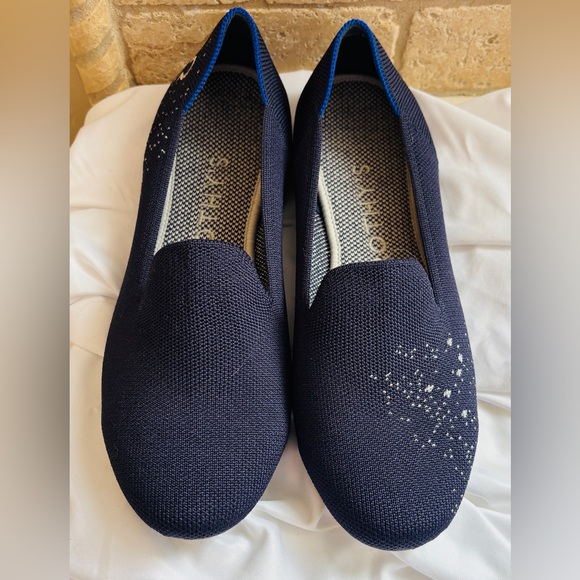 Rothy's Shoes - Rothy’s Navy Blue Slip-On Shoes with Libra Sign Women’s Size 7.5 Rothy’s